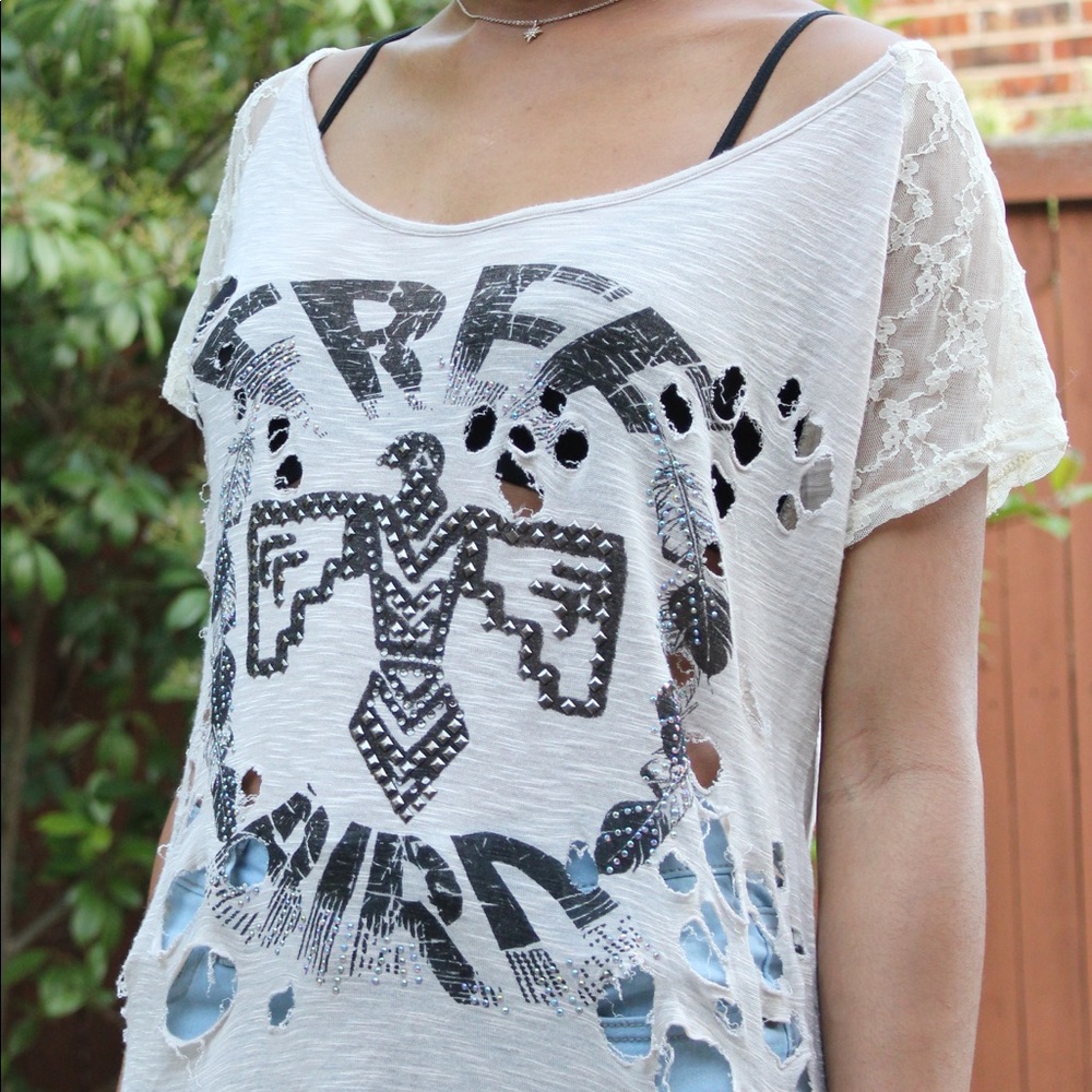 Women’s Lace Daytrip “Free bird” Top